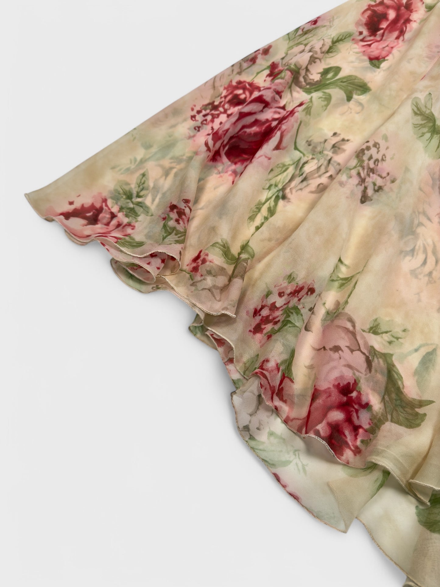 Blumarine FW 2002 Silk Floral Dress - Relova Archiva
