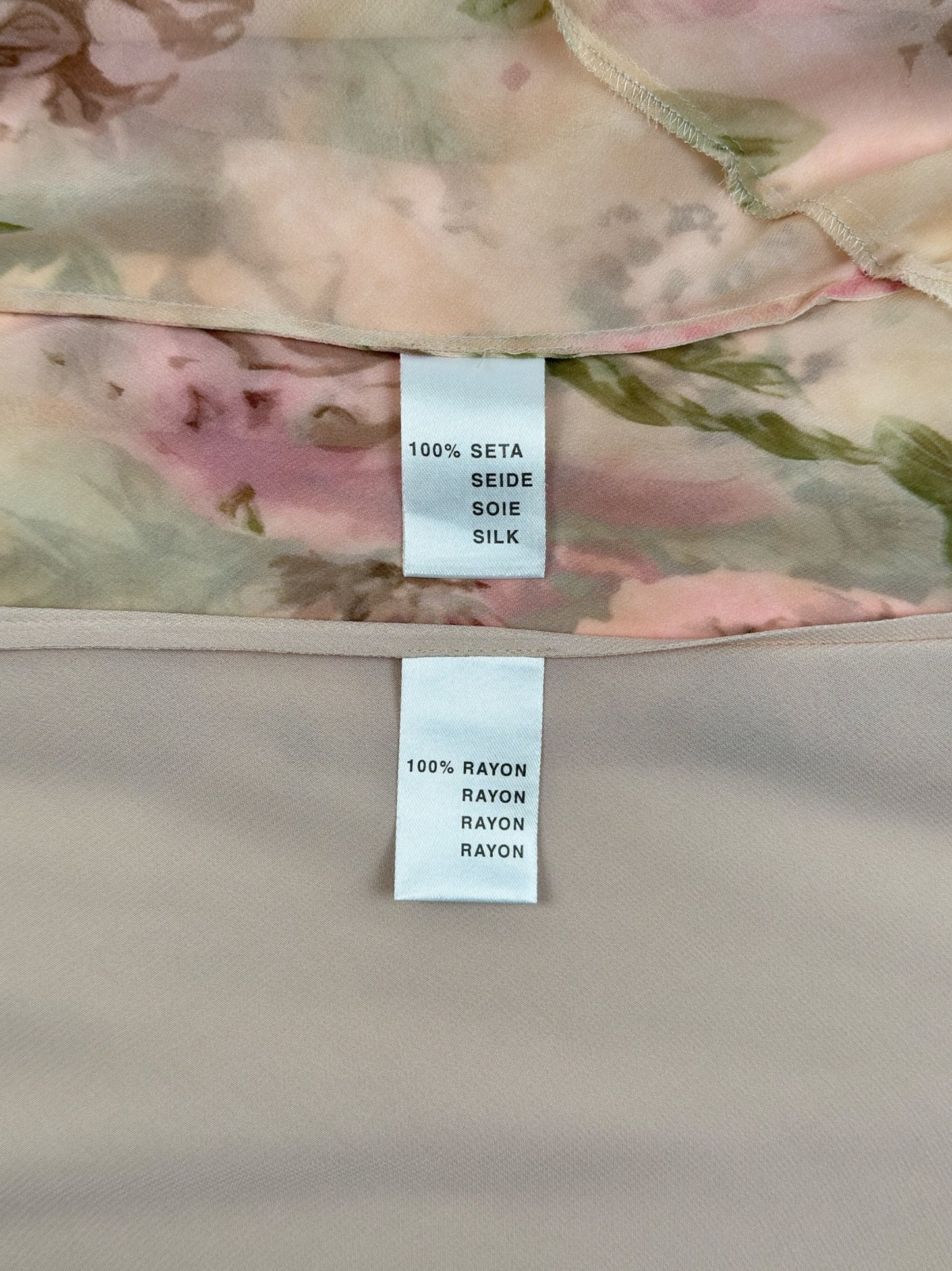 Blumarine FW 2002 Silk Floral Dress - Relova Archiva