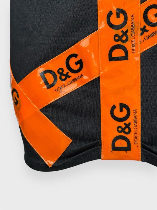 D&G by Dolce&Gabbana FW 2003 Tape Skirt - Relova Archiva