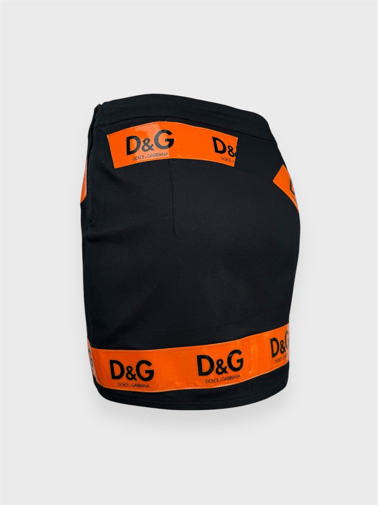 D&G by Dolce&Gabbana FW 2003 Tape Skirt - Relova Archiva