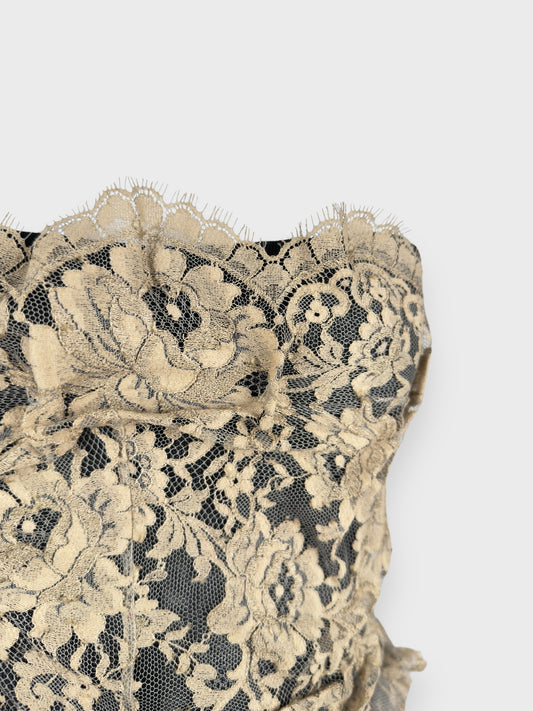 Dolce&Gabbana SS 2005 Lace Corset - Relova Archiva