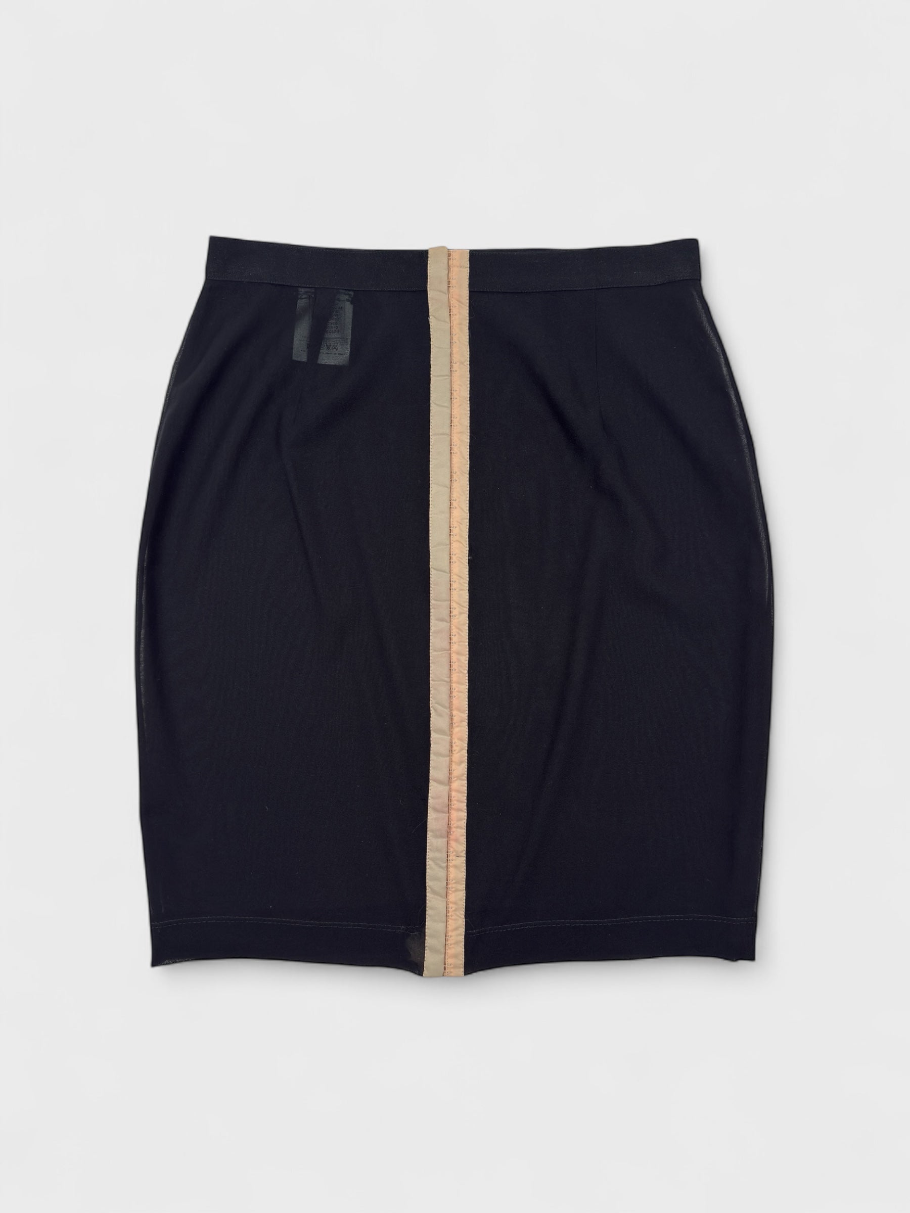 D&G by Dolce&Gabbana Late 1990s Mesh Corset Skirt - Relova Archiva