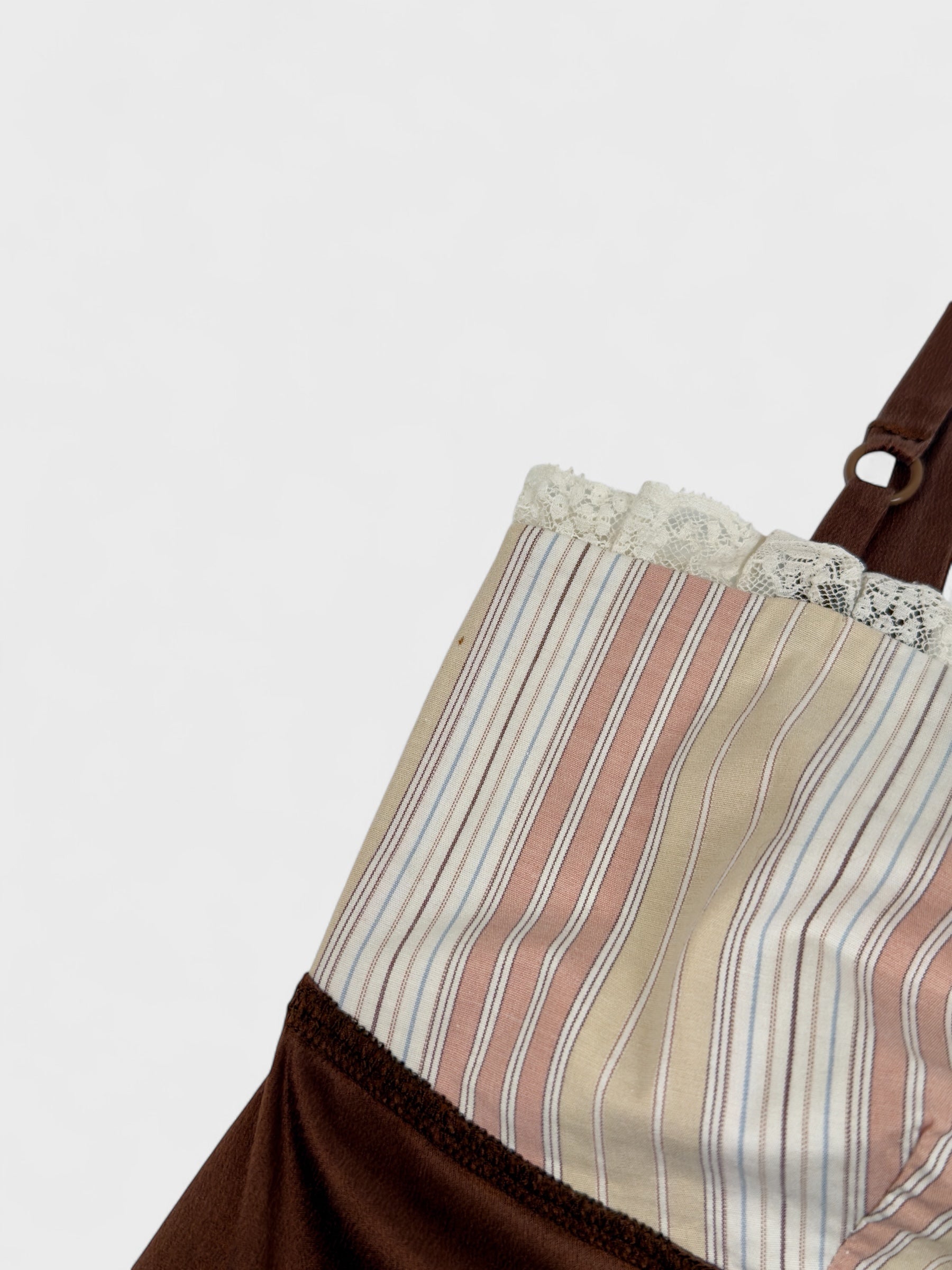 D&G by Dolce&Gabbana Early 2000s Horny Magic Satin Top Bustier - Relova Archiva