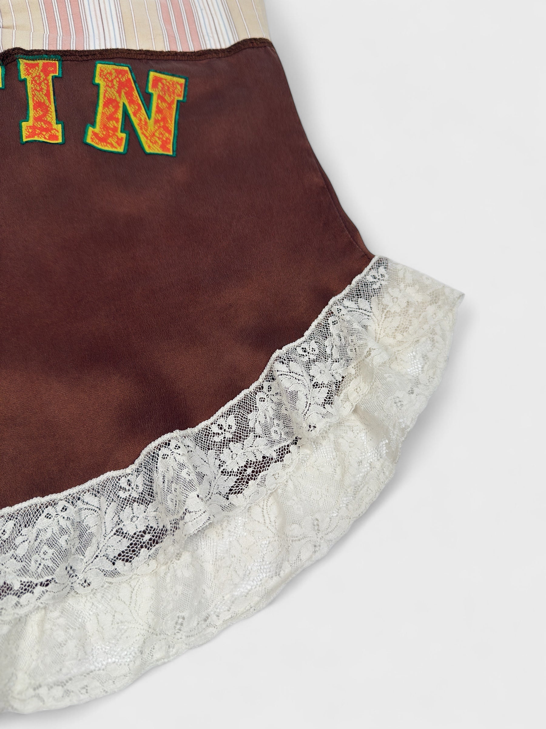 D&G by Dolce&Gabbana Early 2000s Horny Magic Satin Top Bustier - Relova Archiva