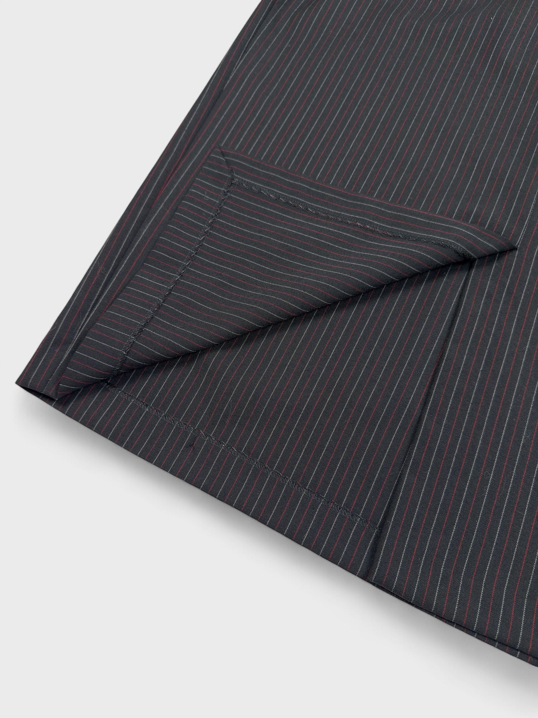 D&G by Dolce&Gabbana SS 1999 Pinstripe Wool Midi Dress - Relova Archiva