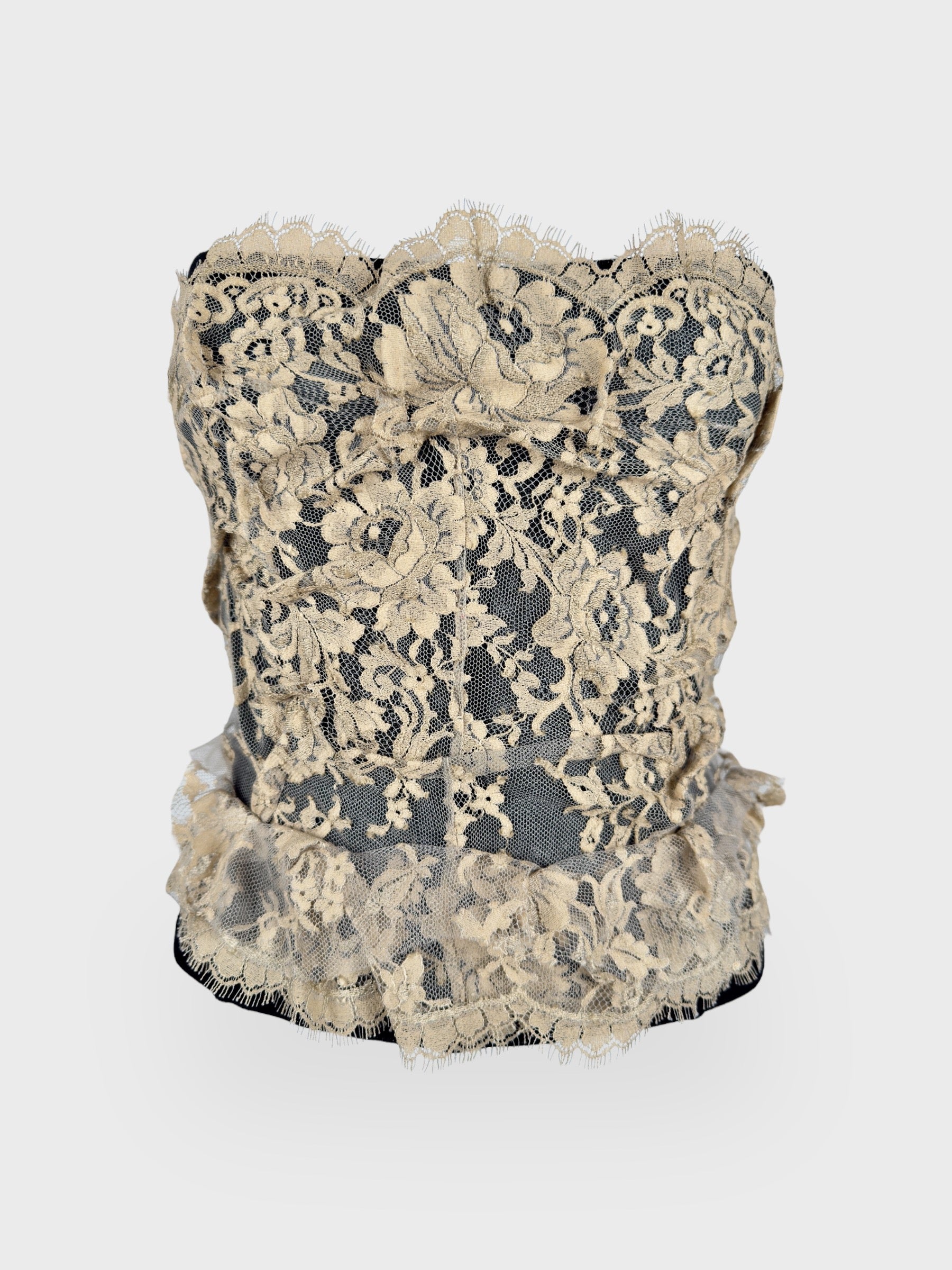 Dolce&Gabbana SS 2005 Lace Corset - Relova Archiva