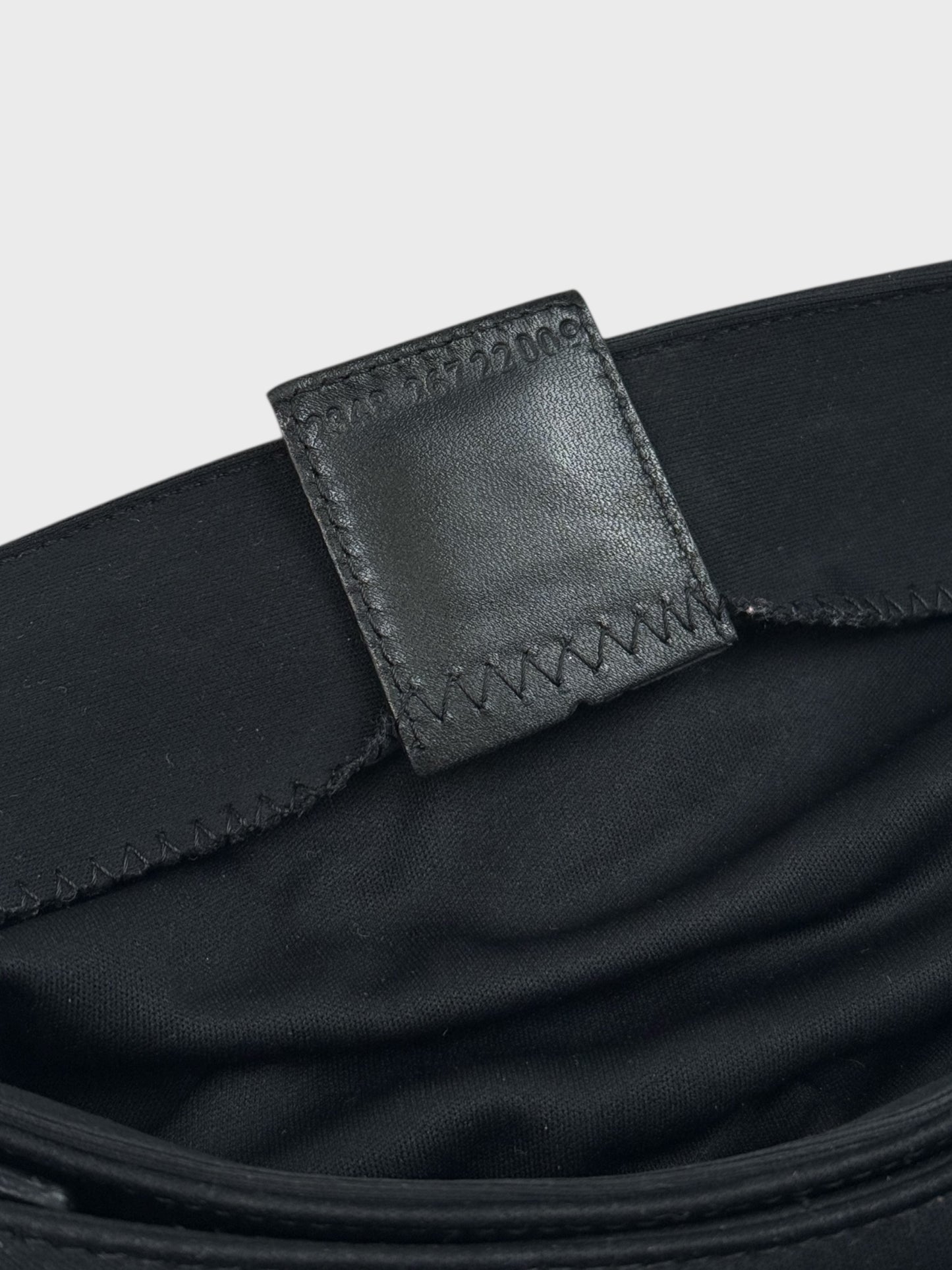 Fendi Baguette 2000s Black Neoprene - Relova Archiva