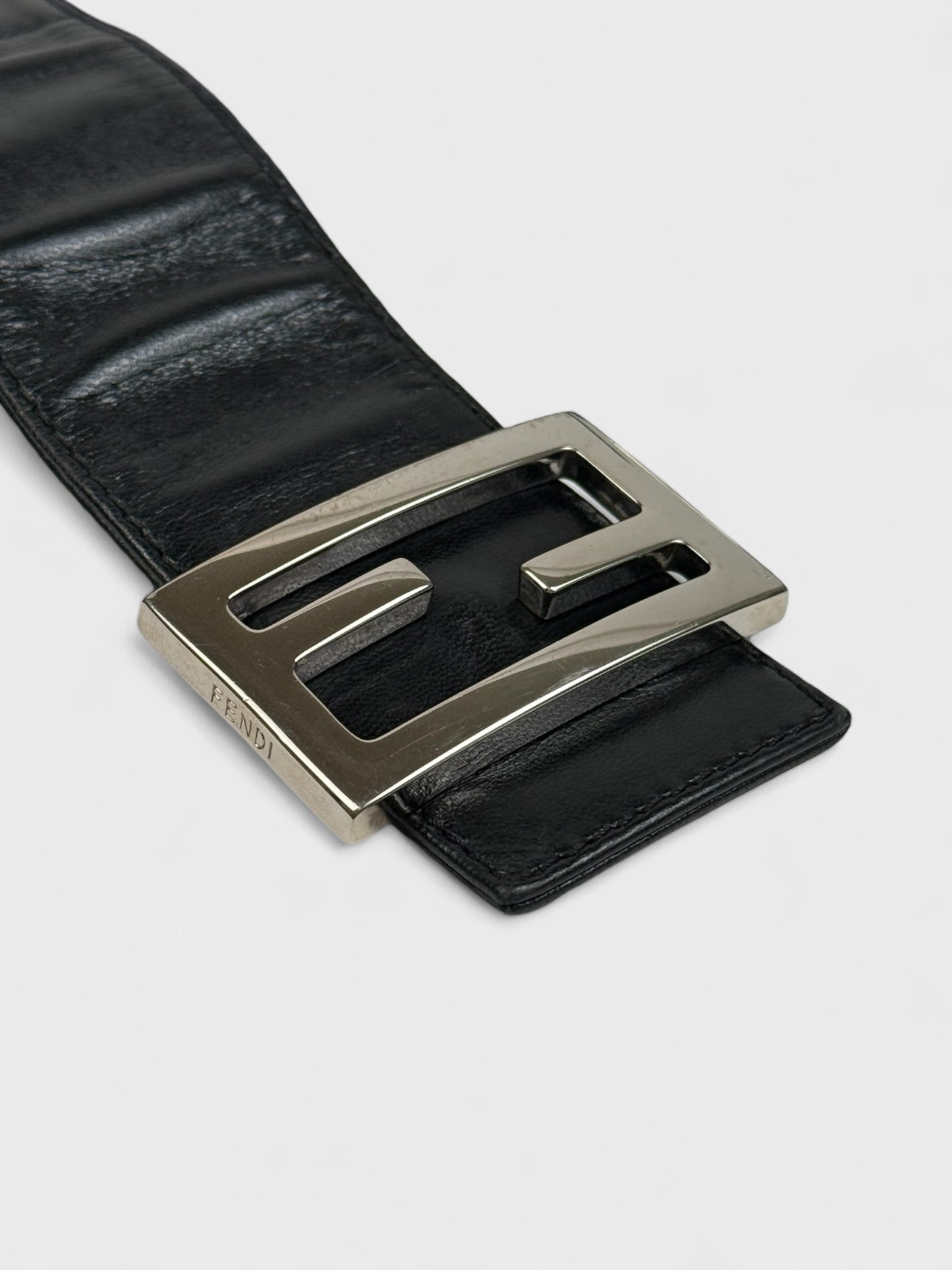 Fendi Baguette 2000s Black Neoprene - Relova Archiva