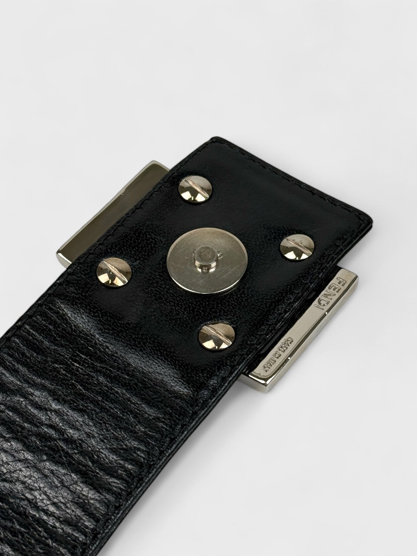 Fendi Baguette 2000s Black Neoprene - Relova Archiva