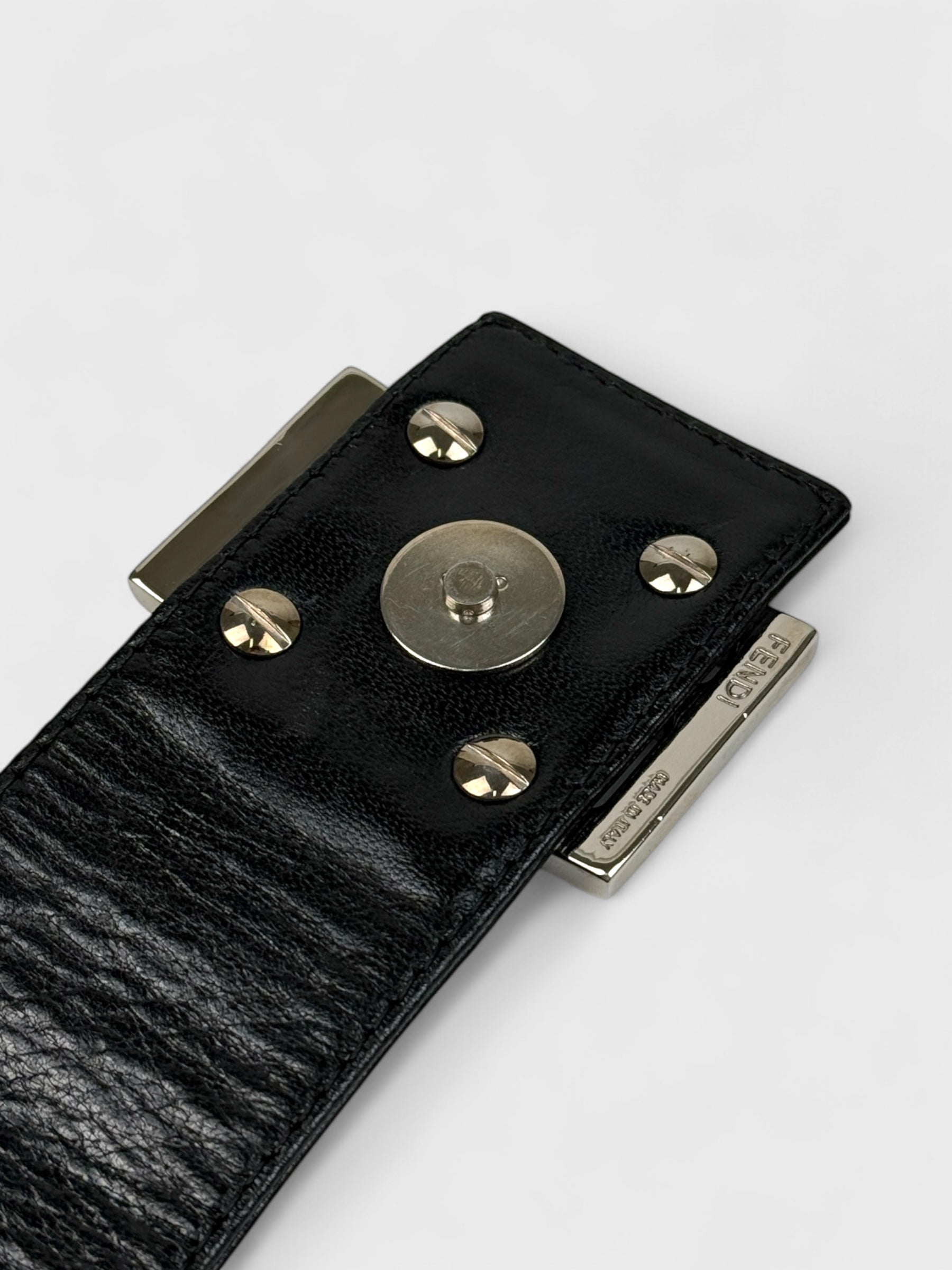 Fendi Baguette 2000s Black Neoprene - Relova Archiva