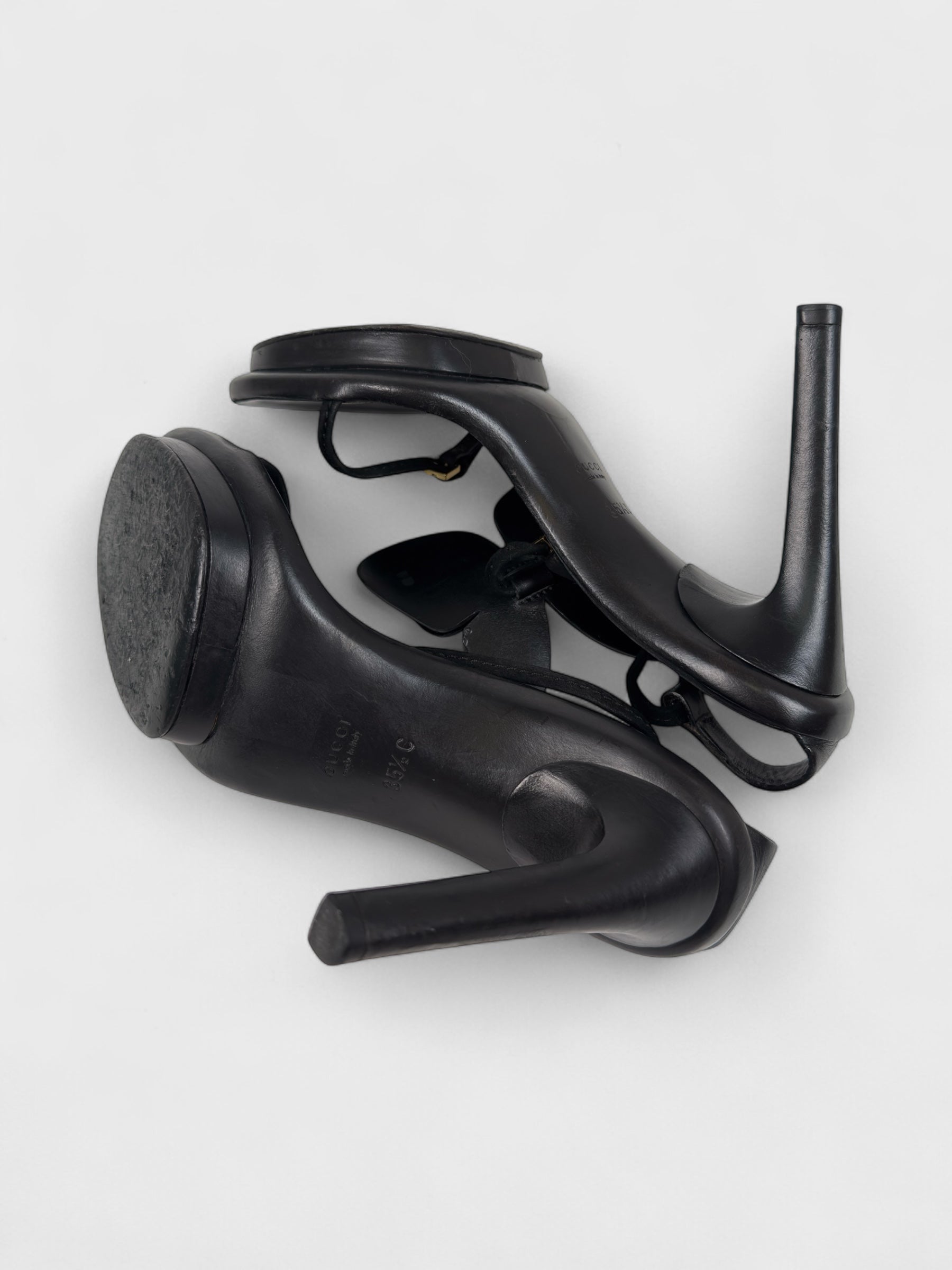 Gucci S/S 2002 Rare Runway Butterfly Heels - Relova Archiva
