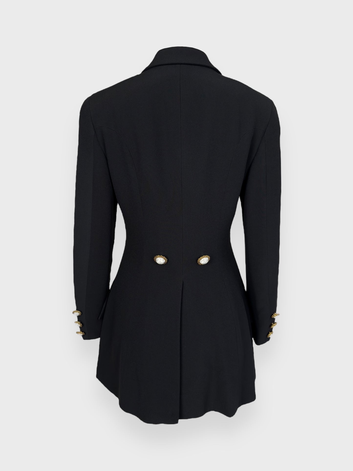 Cheap And Chic by MOSCHINO 90s Blazer Jewel Buttons - Relova Archiva