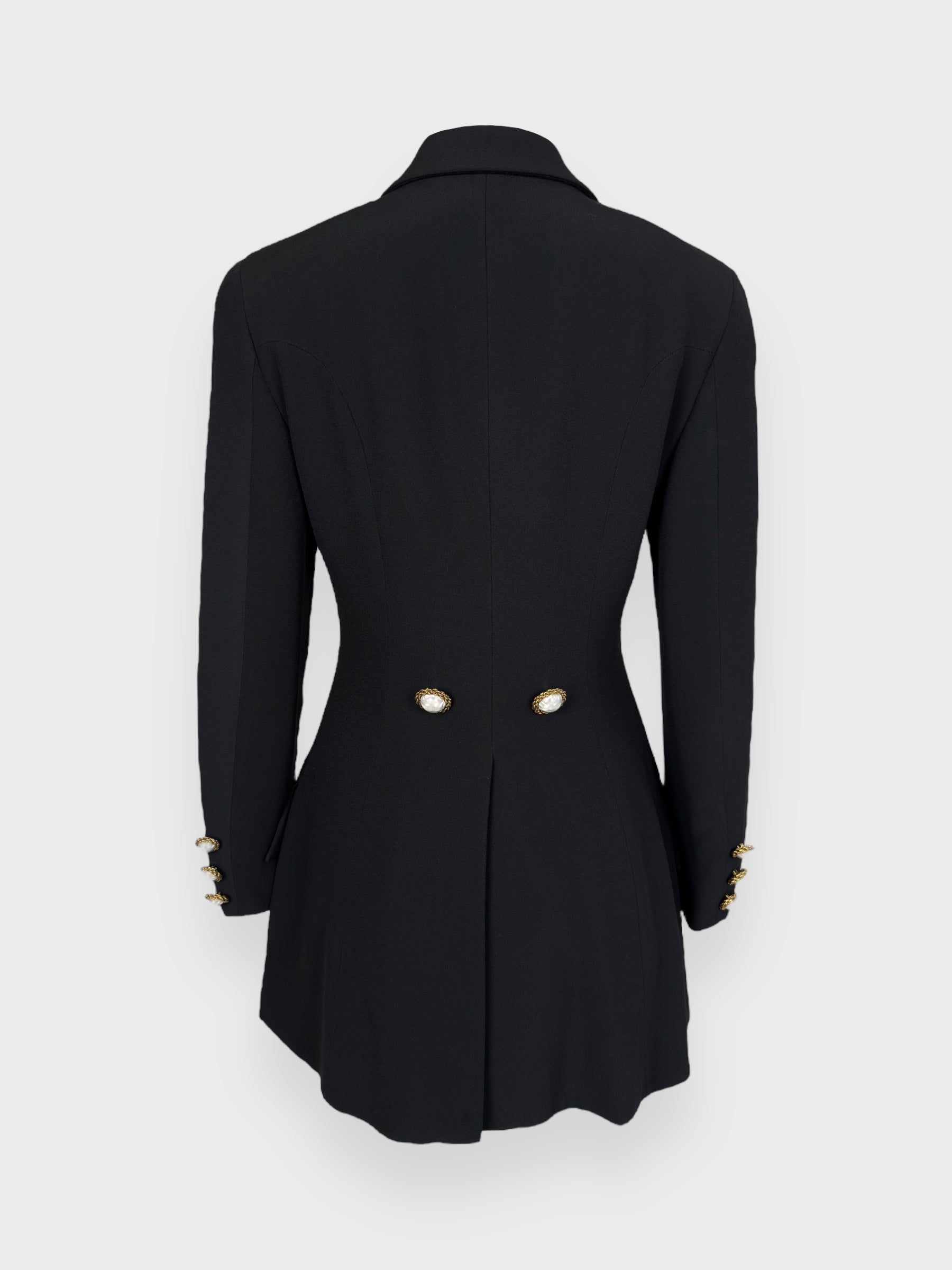 Cheap And Chic by MOSCHINO 90s Blazer Jewel Buttons - Relova Archiva