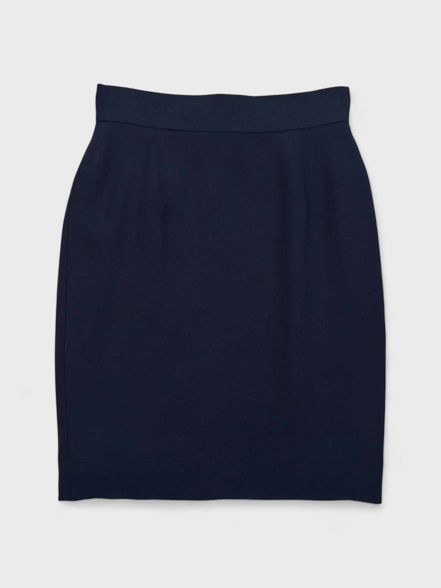Cheap And Chic by MOSCHINO 90s Tailleur Suit Double-breasted Blazer and Skirt - Relova Archiva